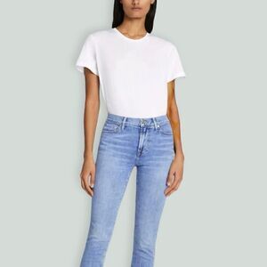 7 FOR ALL MANKIND Roxanne low-rise straight leg Size 28
